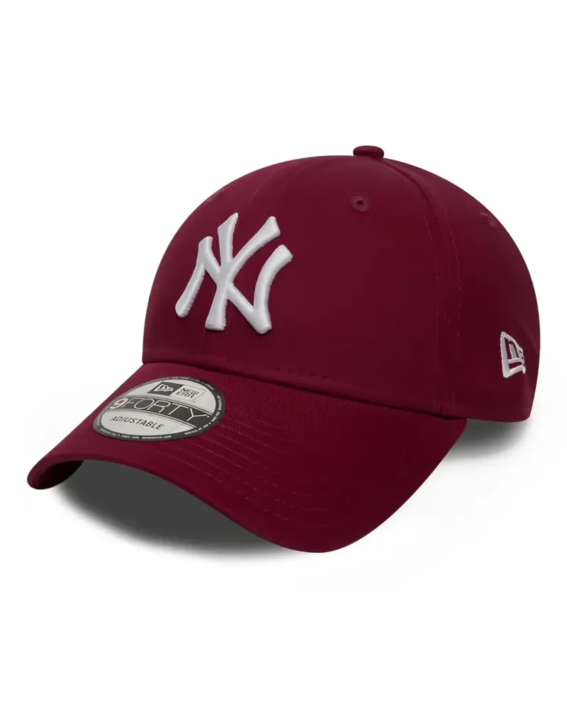 New Era Baseballkappe mit Logo - Rot Rot