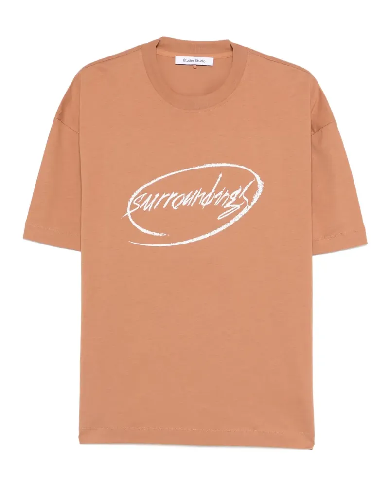 Études Studio Surroundings T-shirt - Braun Braun