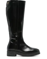 Tommy Hilfiger Stiefel mit runder Kappe Schwarz