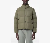 Gesteppte Jacke - Grün