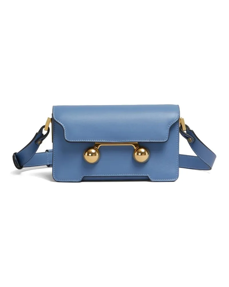 Marni Mini Trunkaroo Schultertasche - Blau Blau