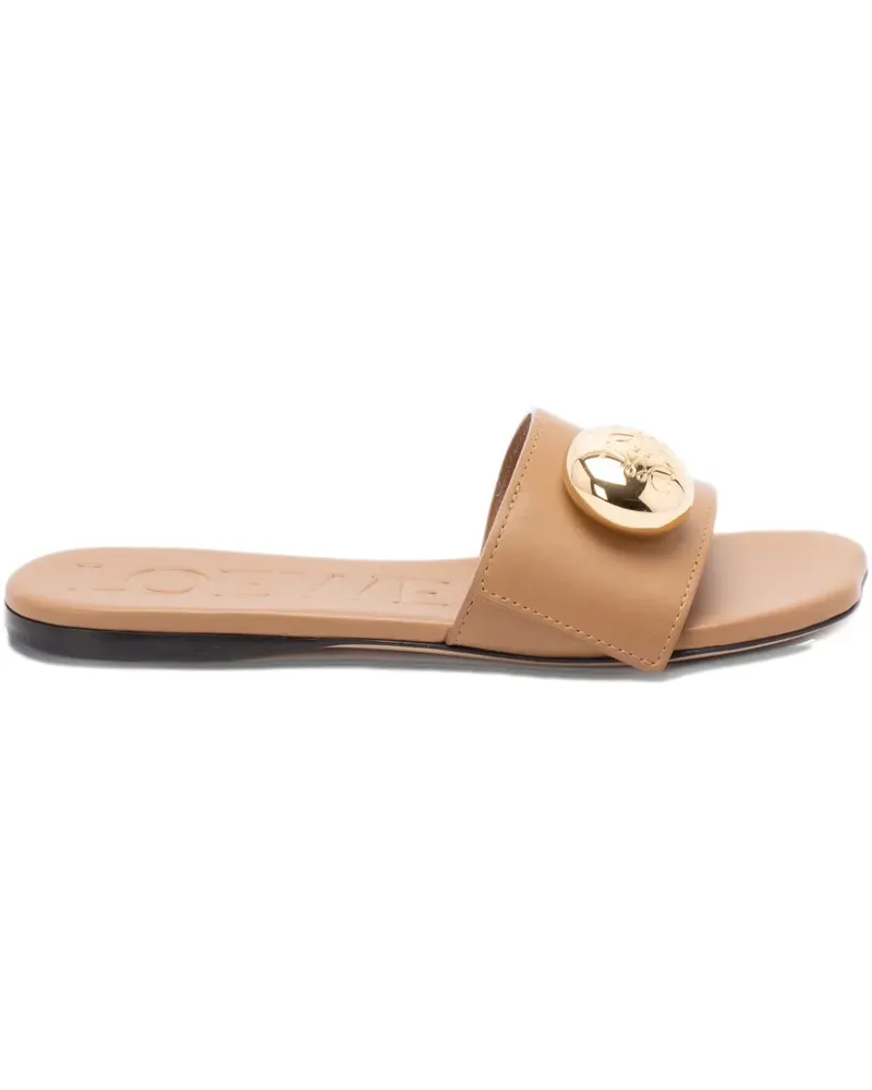 Loewe Pebble Sandalen - Nude Nude