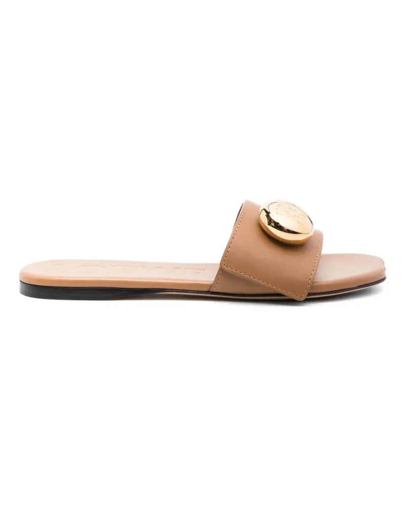 Loewe Pebble Sandalen - Nude Nude