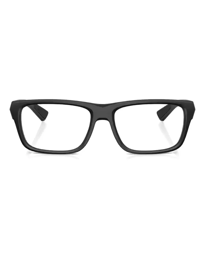 Prada PS 02TV rectangle glasses - Schwarz Schwarz