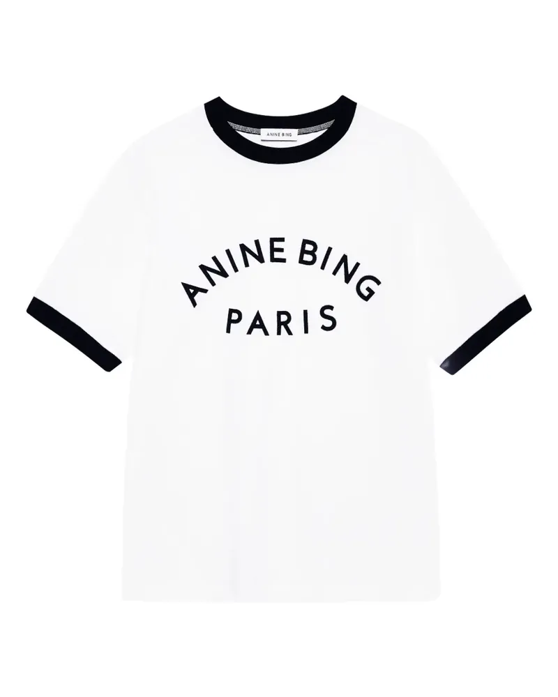 Anine Bing Jaylin T-Shirt - Weiß Weiß