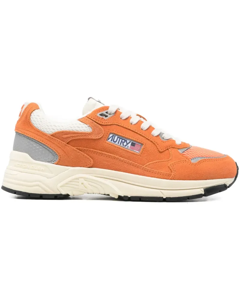 AUTRY suede sneakers - Orange Orange
