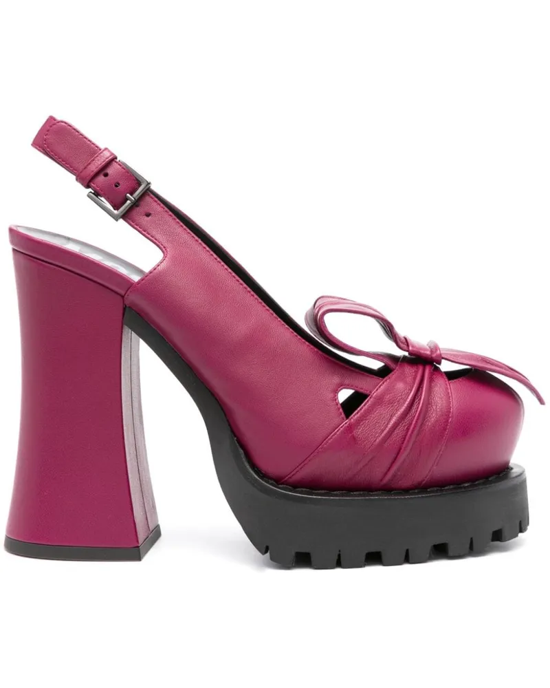 Moschino Pumps mit Slingback-Riemen 130mm - Violett Violett