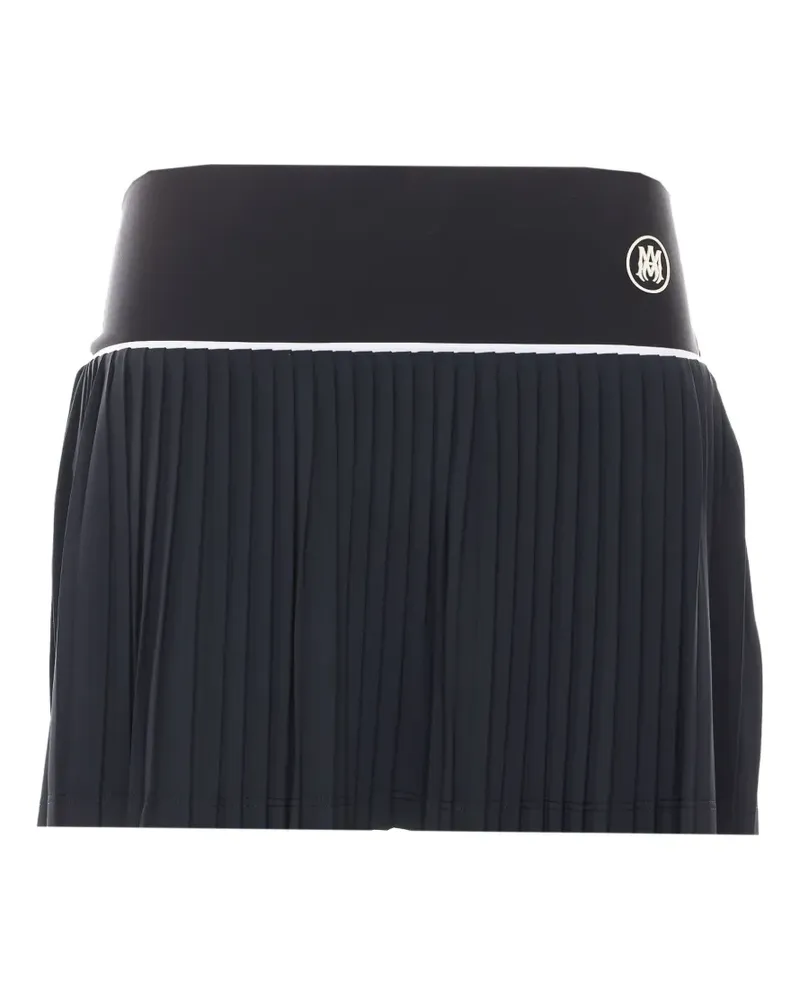 Amiri Ma pleated mini skirt - Schwarz Schwarz