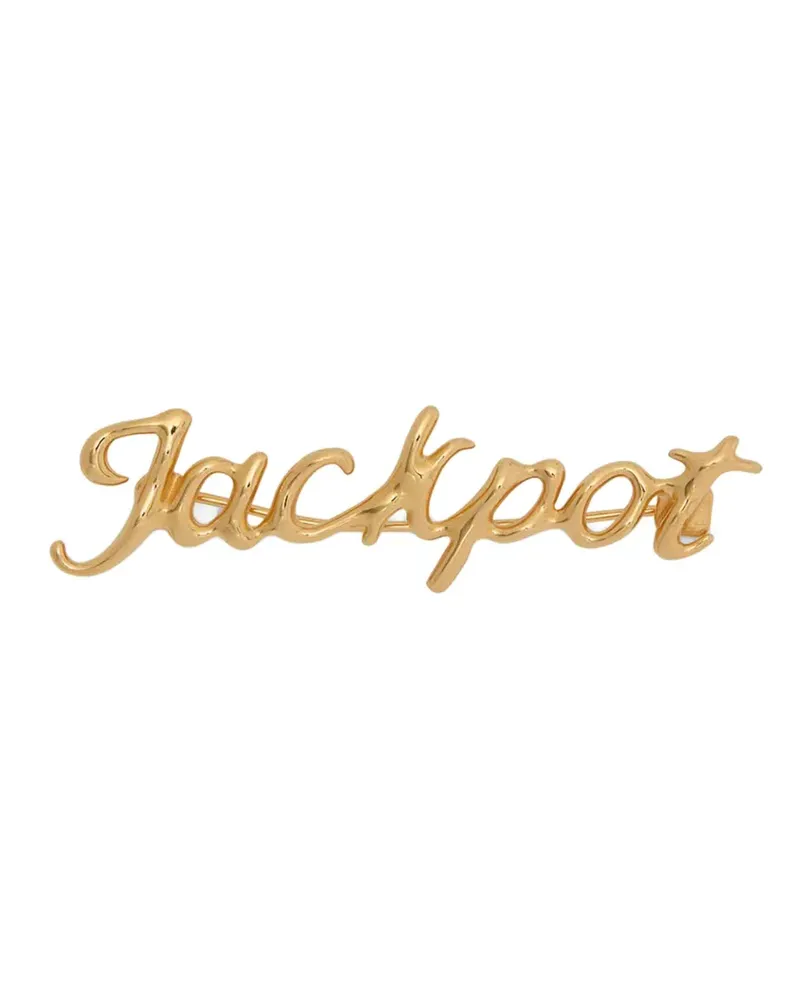 Jil Sander Jackpot Anstecknadel - Gold Gold