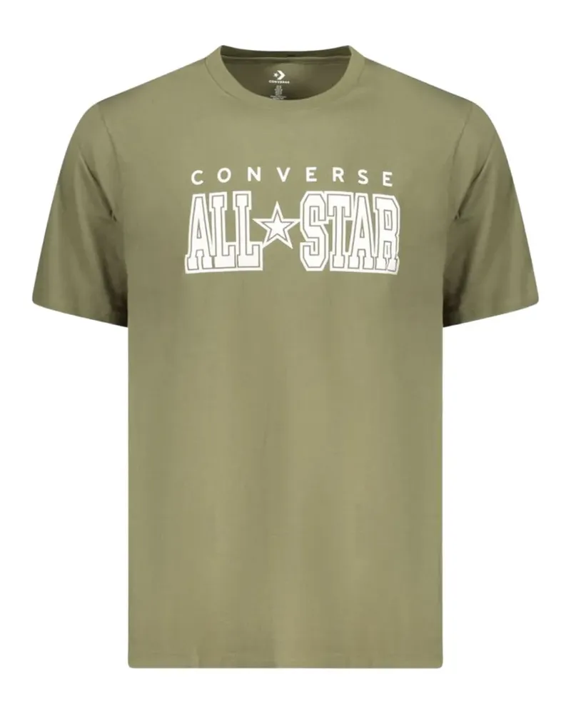 Converse T-Shirt mit Logo-Print - Grün Grün