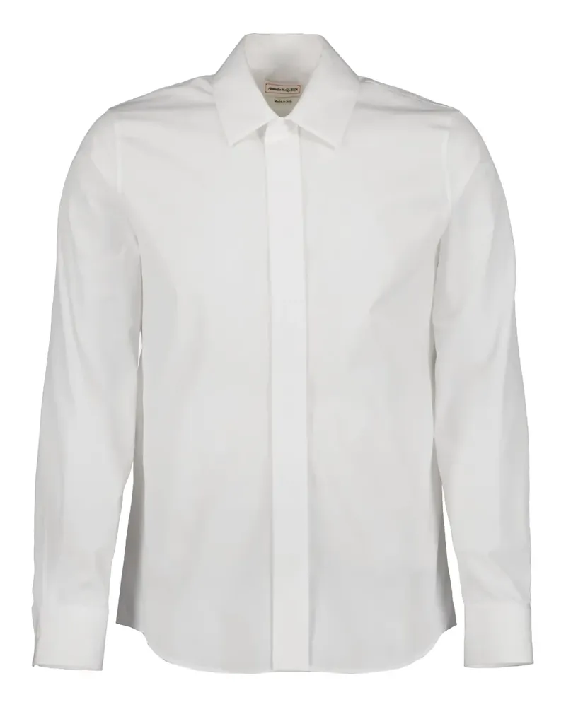 Alexander McQueen Klassisches Hemd - Weiß Weiß