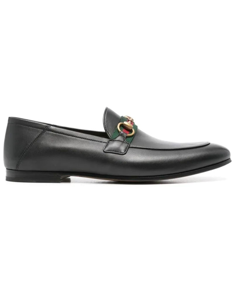 Gucci Loafer mit Horsebit-Detail Schwarz