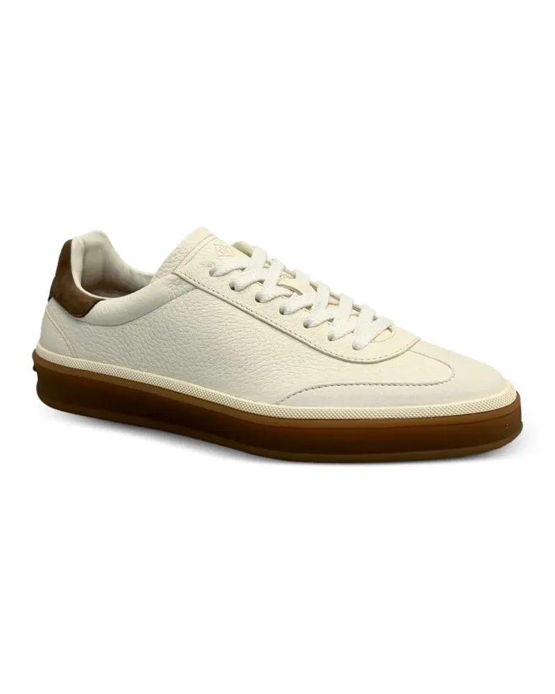 Loro Piana Tennis Walk Sneakers mit Wildlederbesatz - Nude Nude