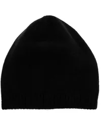 GOEN.J Gestrickte Beanie Schwarz