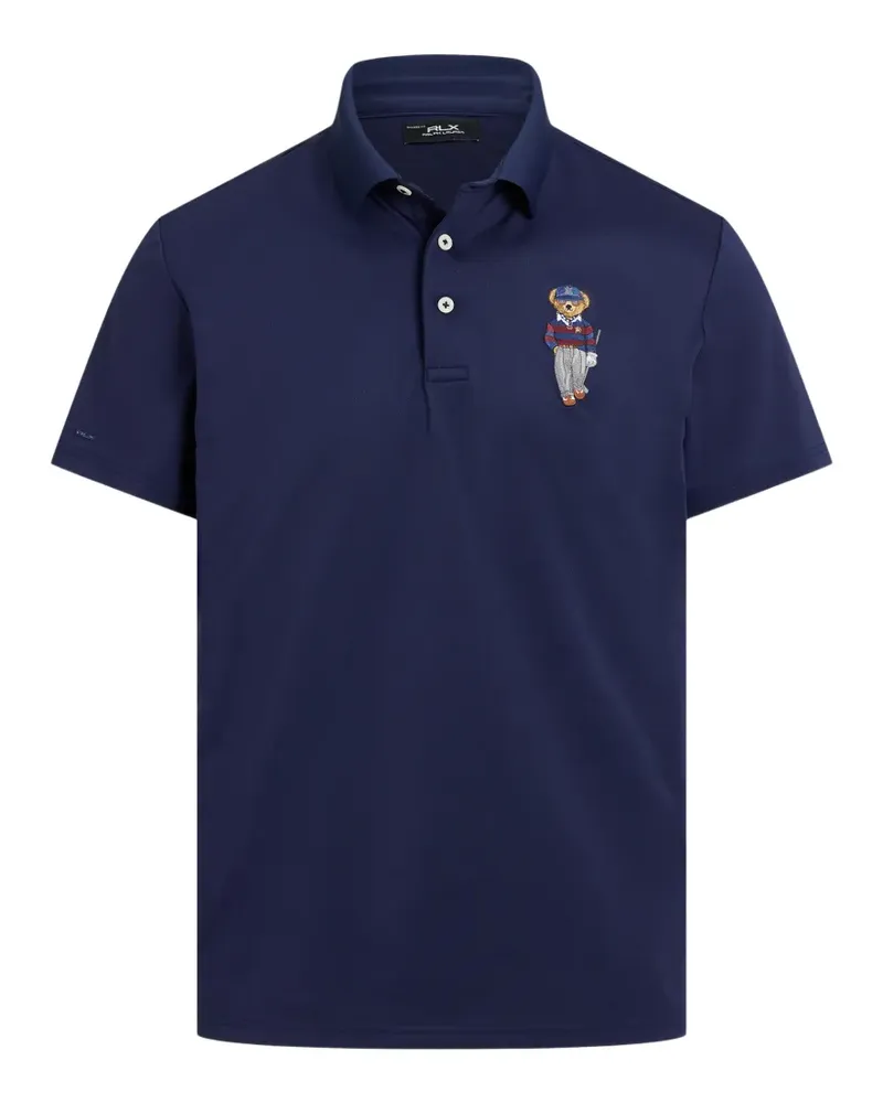 Ralph Lauren Poloshirt mit Polo Bear - Blau Blau