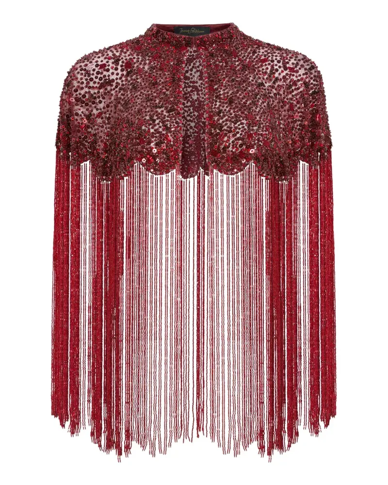 Jenny Packham Astralis Cape - Rot Rot