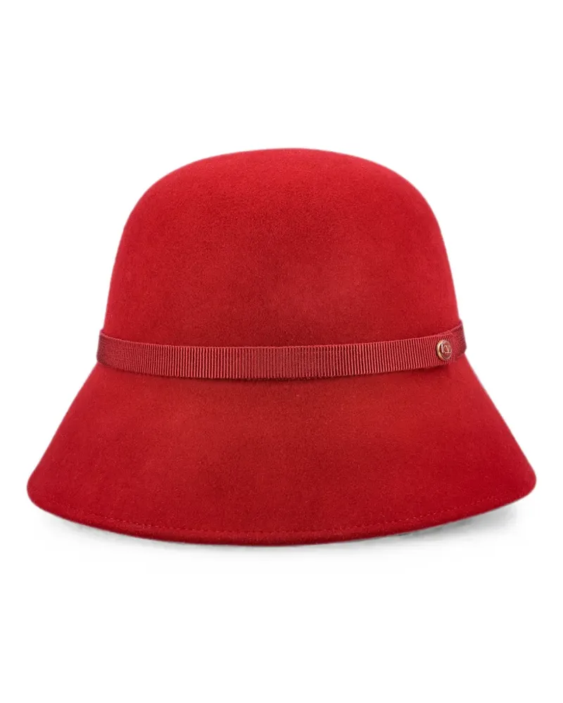 Valentino Garavani VLogo Signature Cloche-Hut - Rot Rot