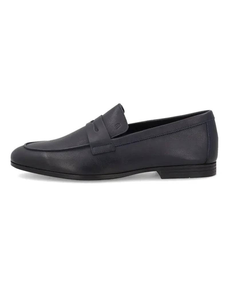 FRAU deconstructed leather loafers - Blau Blau