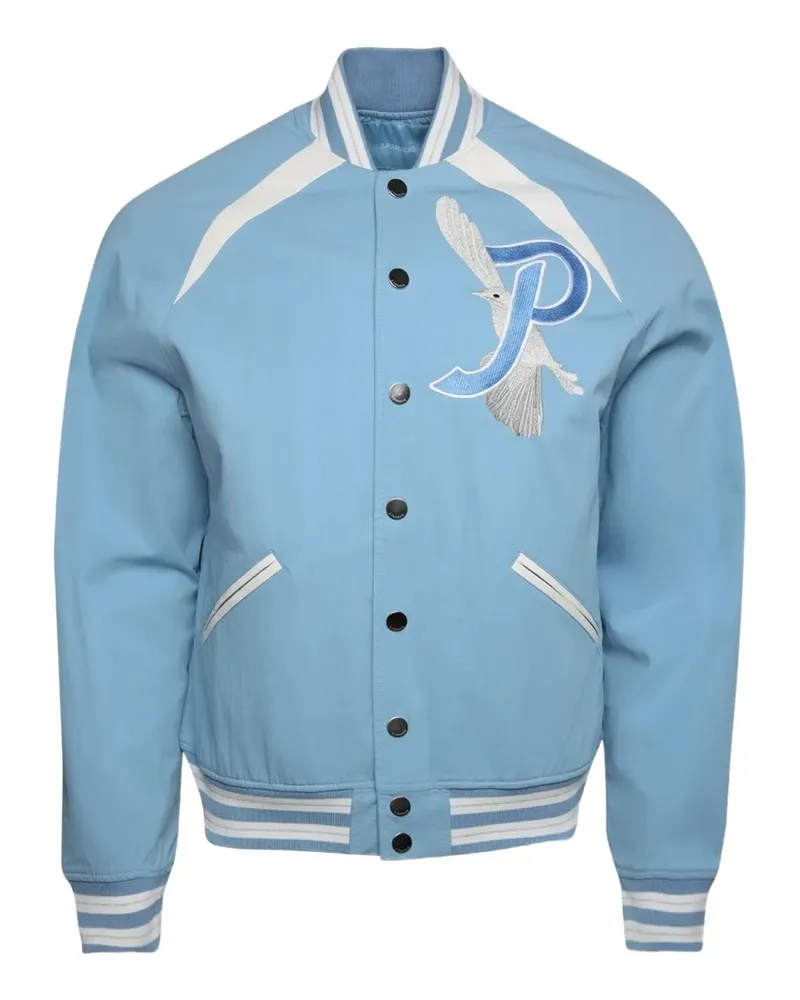 3PARADIS embroidered bomber jacket - Blau Blau
