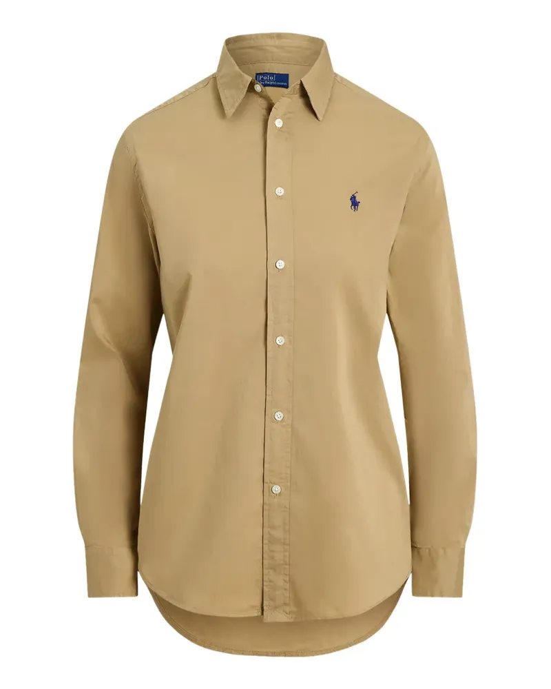 Ralph Lauren Hemd mit Logo - Nude Nude