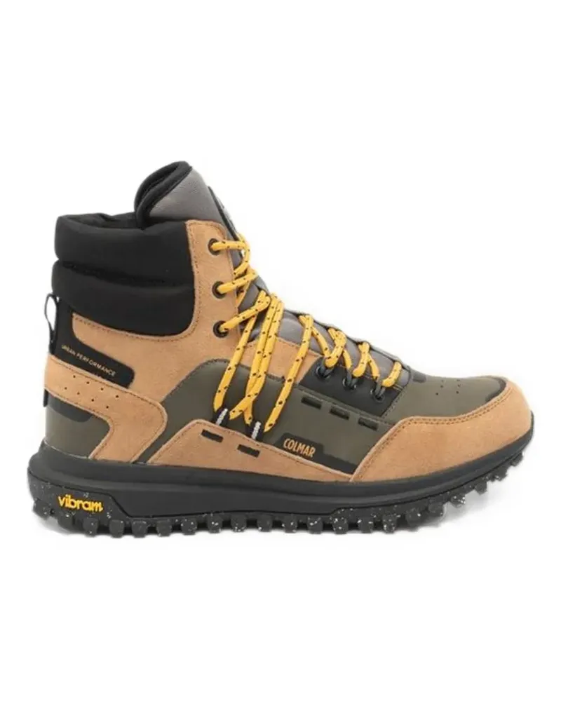Colmar Peaker leather panelled ankle boots - Braun Braun