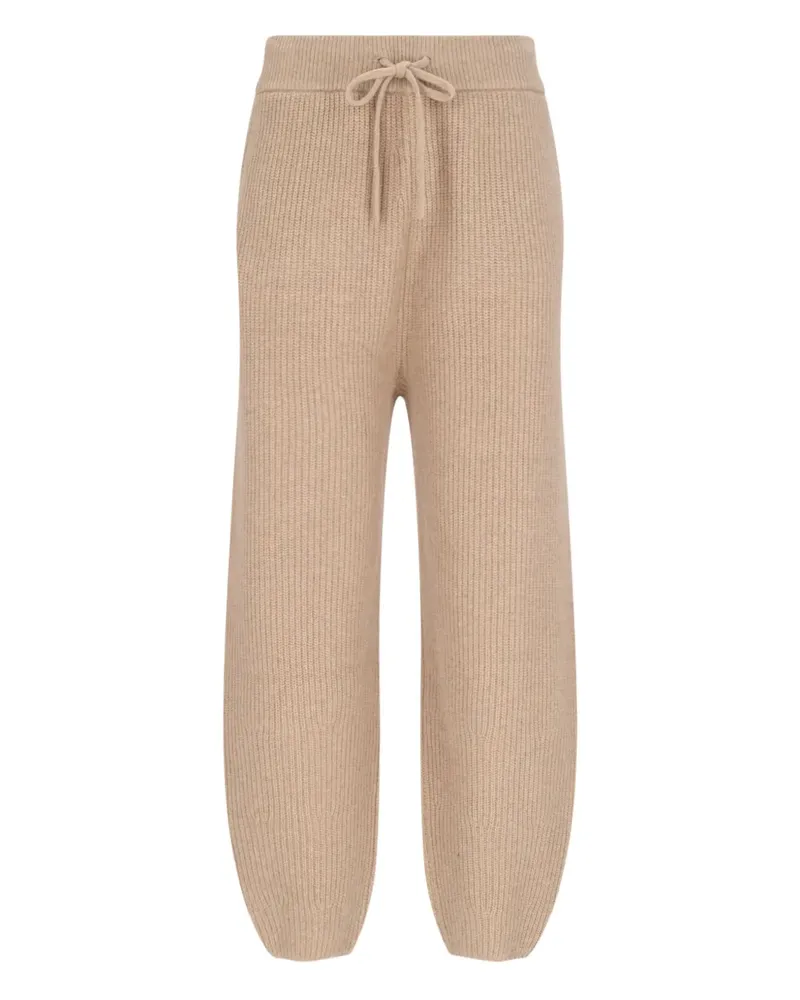 Ralph Lauren Gerippte Strickhose - Nude Nude