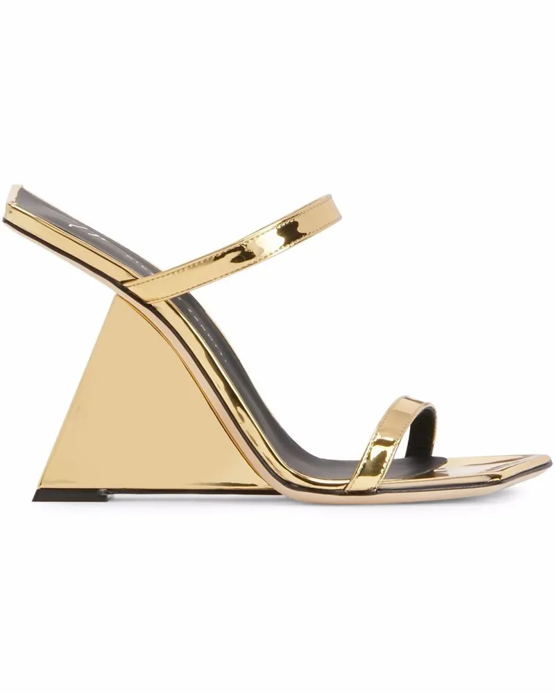 Giuseppe Zanotti Lilii Borea Wedge-Sandalen - Gold Gold