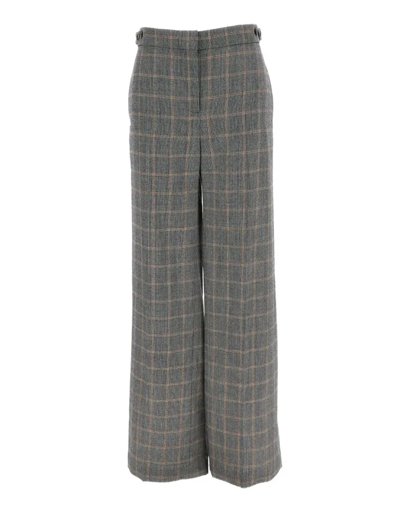 Stella McCartney checked wool trousers - Grau Grau