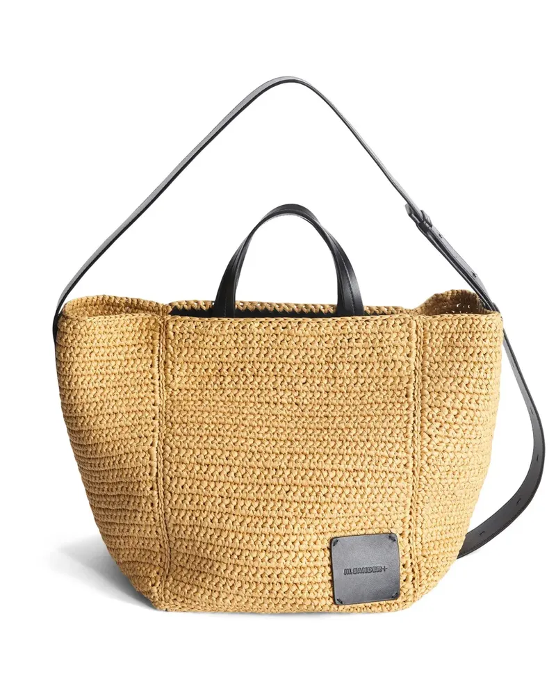 Jil Sander Mittelgroße Utility Tote Bag - Nude Nude