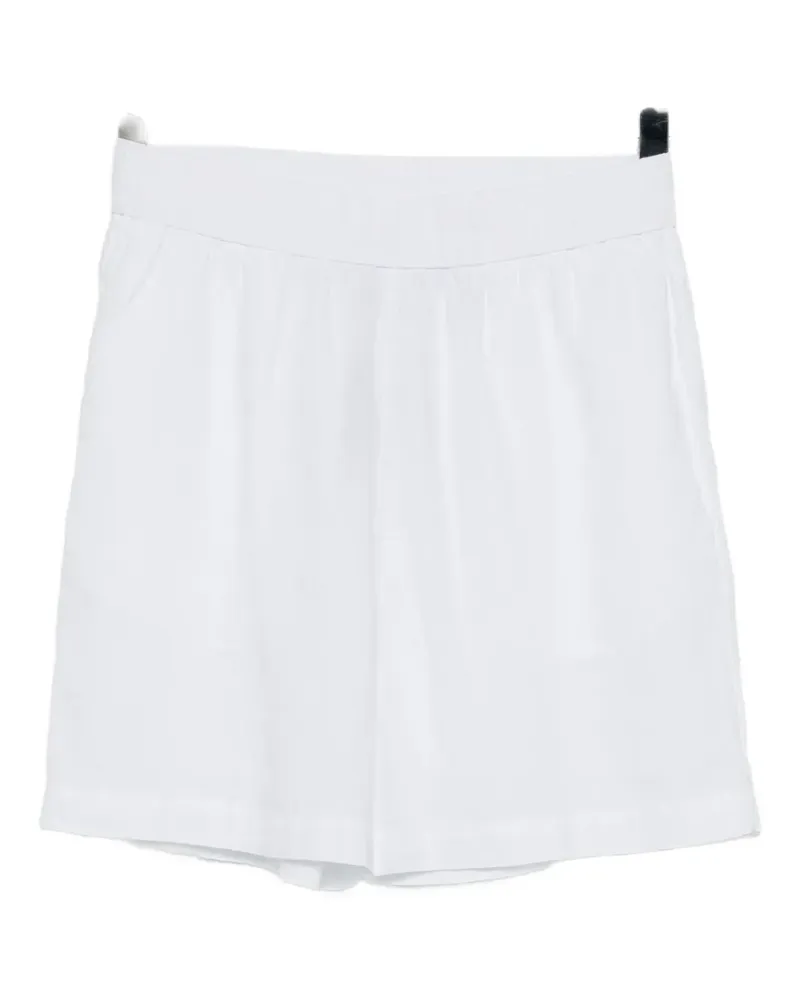 James Perse Shorts aus Leinen - Weiß Weiß