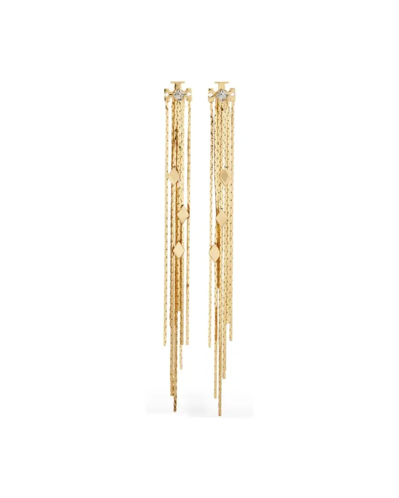 Tory Burch Ohrring mit Kettendetail - Gold Gold