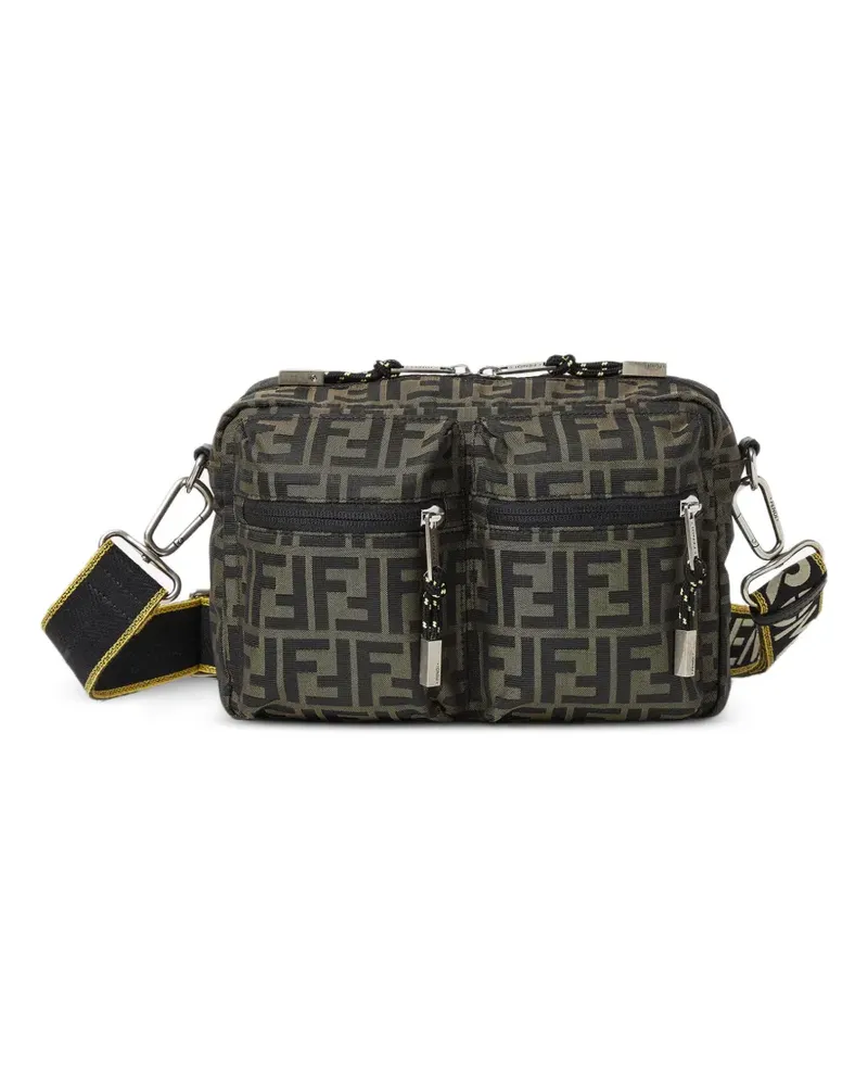 Fendi Camera Case Superlight FF-Zucca fabric bag - Braun Braun