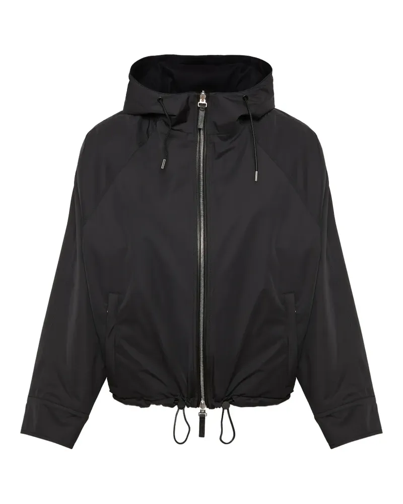 Yves Salomon Wendbare Kapuzenjacke - Blau Blau