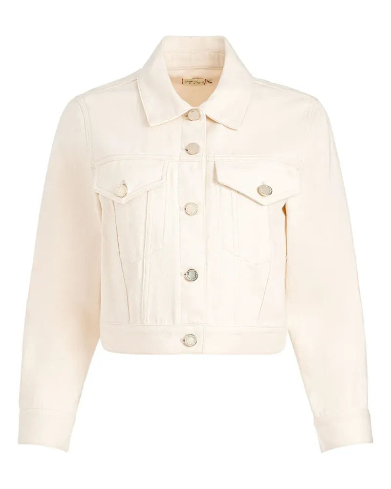 Alice + Olivia Lana Jeansjacke - Nude Nude