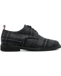 Thom Browne Derby-Schuhe mit Schottenkaro Grau