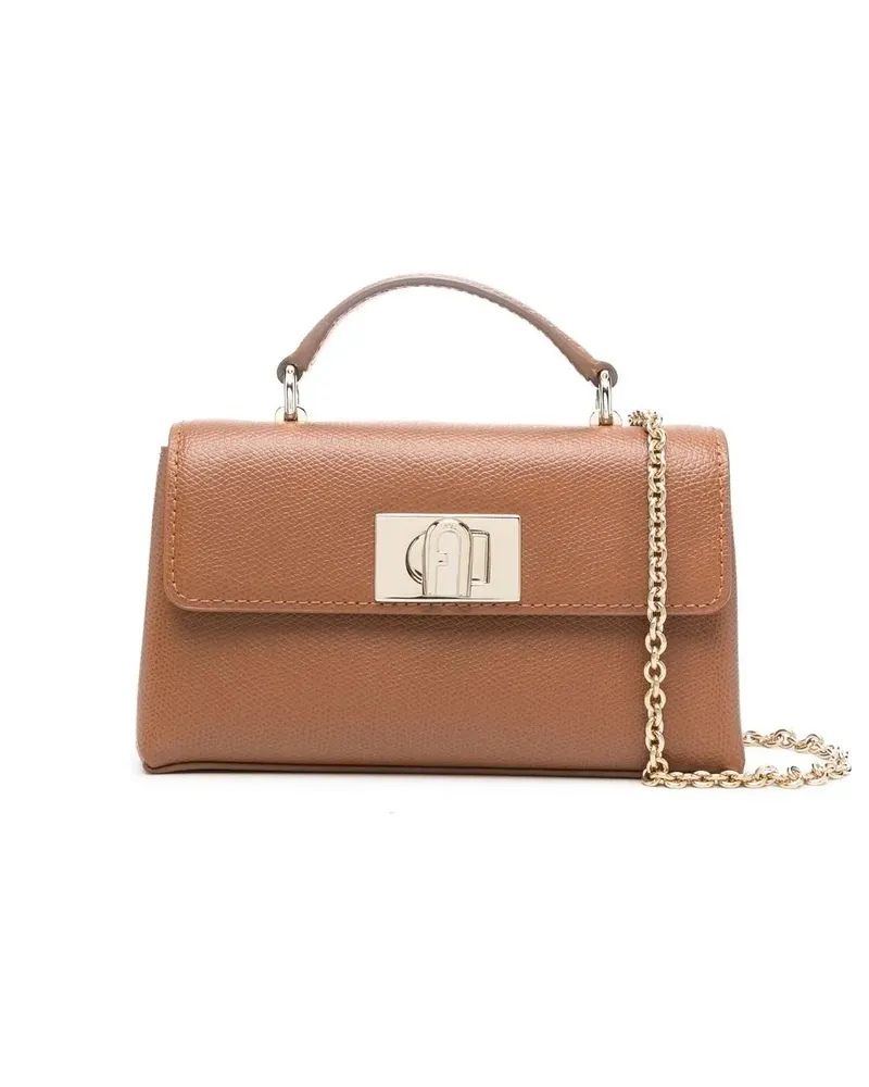 Furla Mini 1927 Umhängetasche - Braun Braun