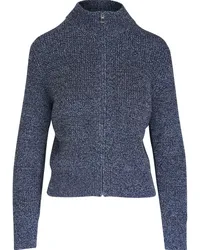 Akris Cardigan mit Rollkragen Blau