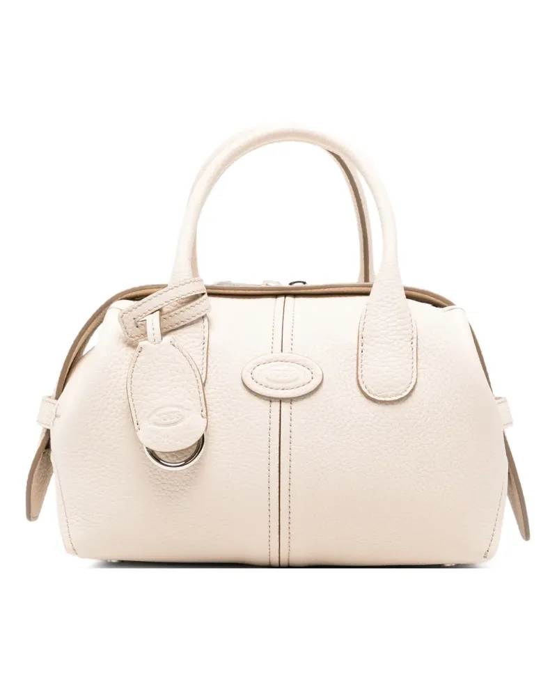 TOD'S Shopper mit Logo-Prägung - Nude Nude