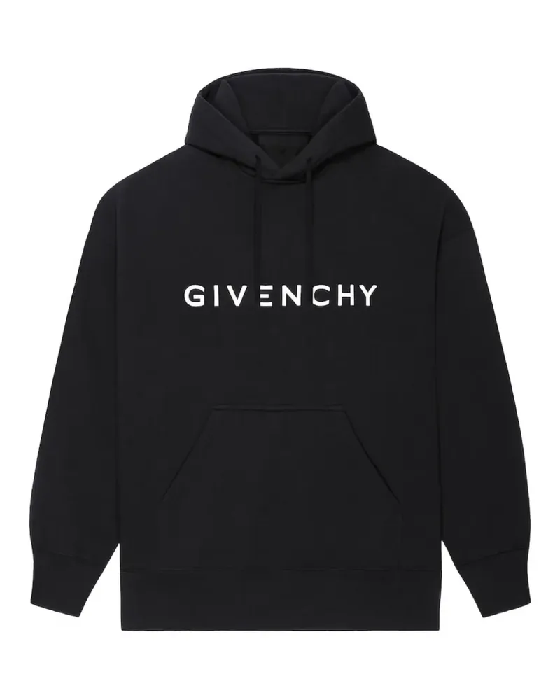 Givenchy Archetype Hoodie mit schmalem Schnitt - Schwarz Schwarz