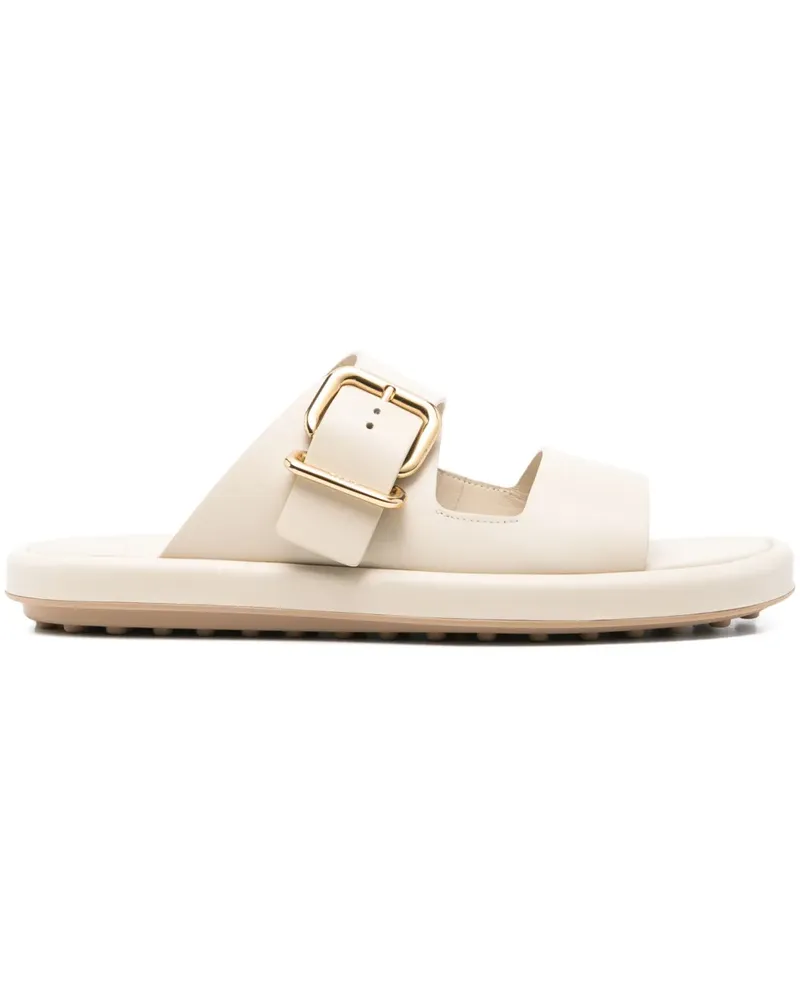 TOD'S Sandalen aus Leder - Nude Nude