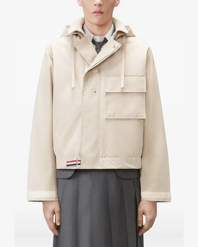 Thom Browne Mariner Kapuzenjacke - Nude Nude