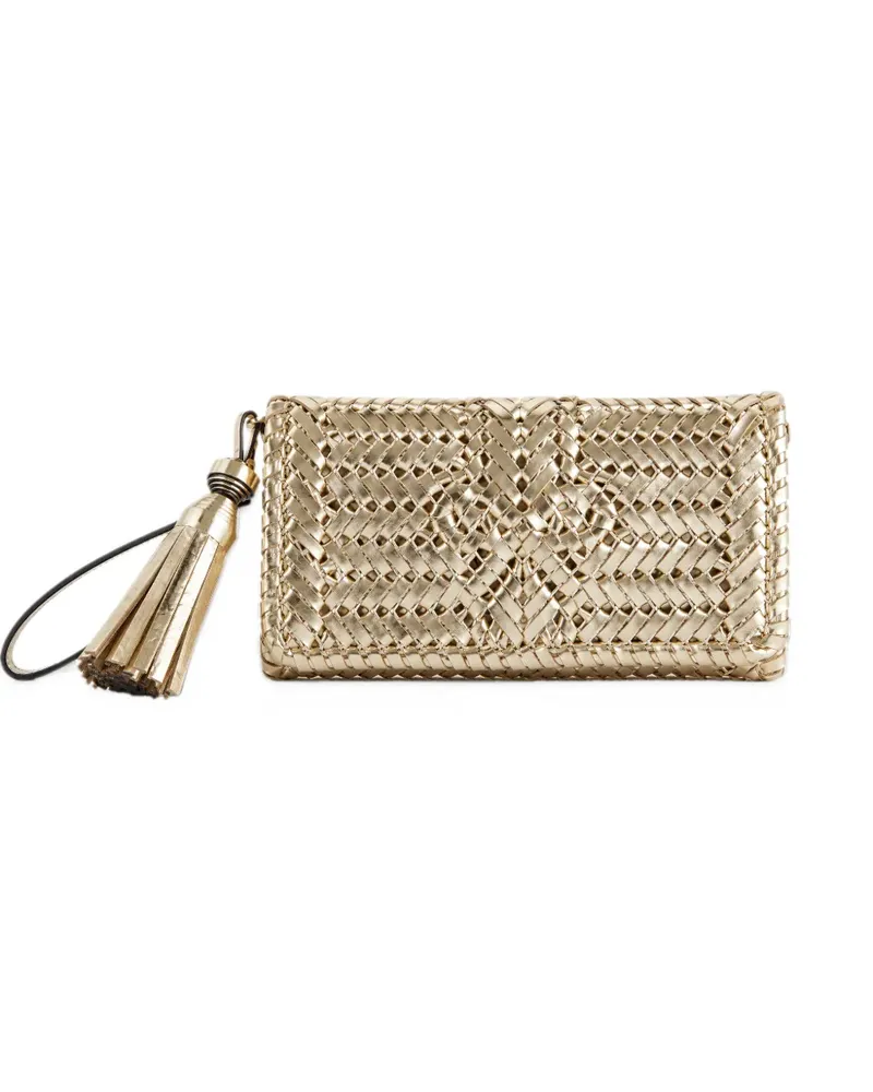 Anya Hindmarch Neeson Clutch - Gold Gold