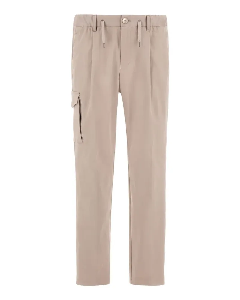 Herno drawstring-waist trousers - Nude Nude