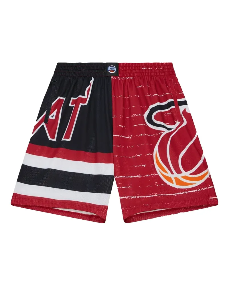 Mitchell & Ness Miami Heat Jumbotron 3.0 Shorts - Rot Rot