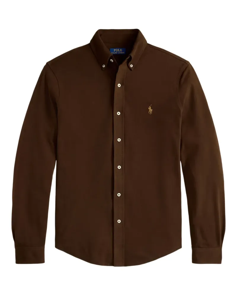 Ralph Lauren Hemd mit Logo - Braun Braun