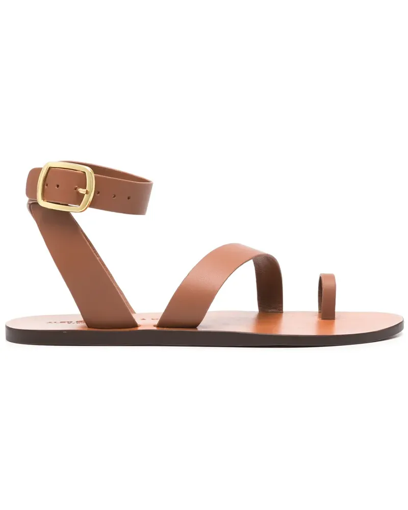 Manebí Chloe Sandalen - Braun Braun