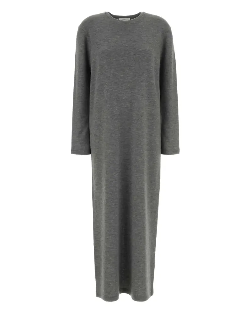 The Row Alina cashmere maxi dress - Grau Grau
