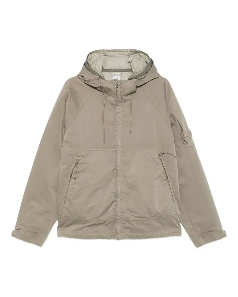 C.P. Company Lens-detail hooded jacket - Grün Grün