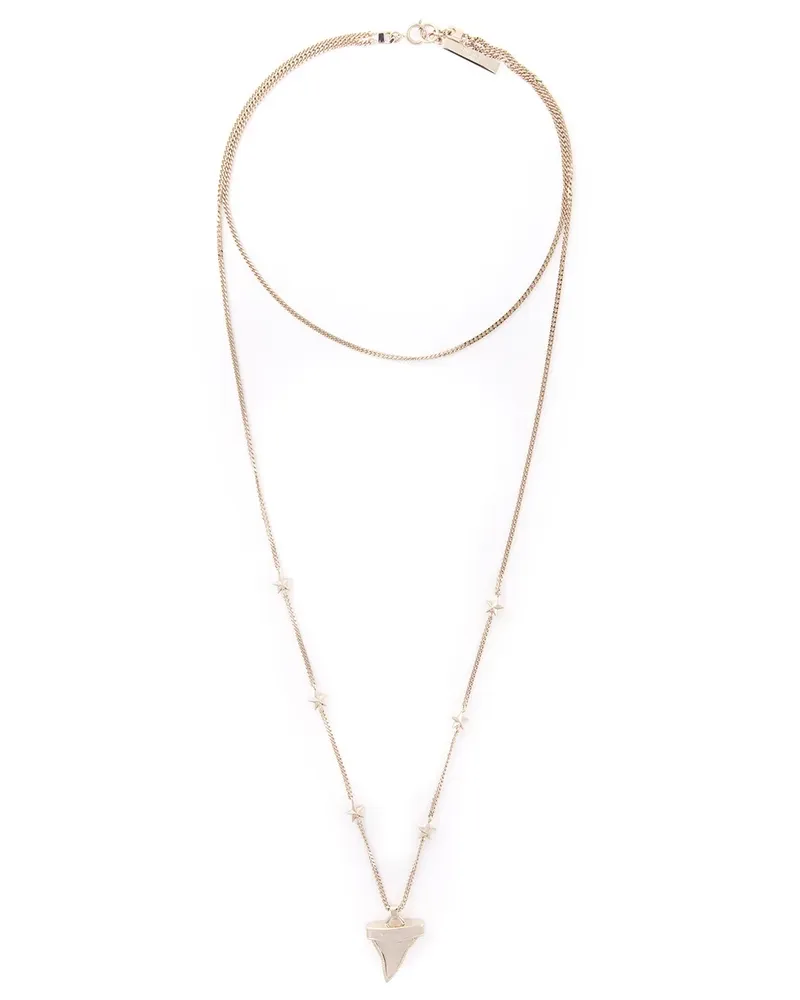 Givenchy Shark Tooth' Halskette - Metallic Metallic