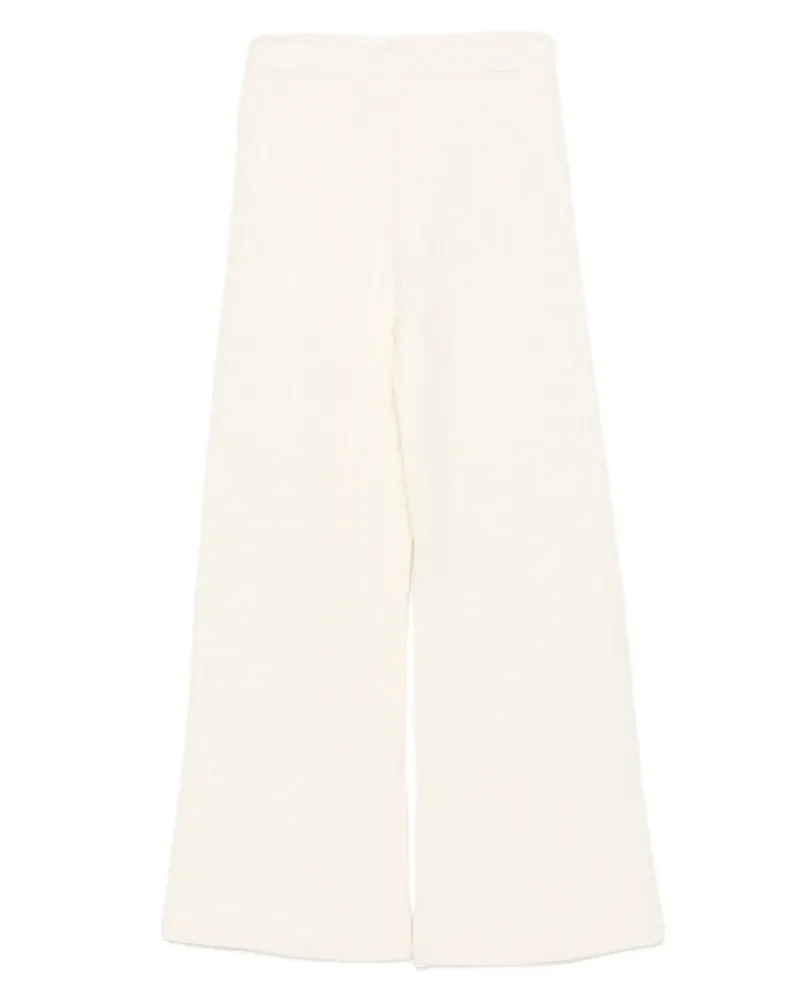 Sandro Gerippte Hose mit Stretchbund - Nude Nude